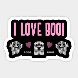 I love BOO! Sticker